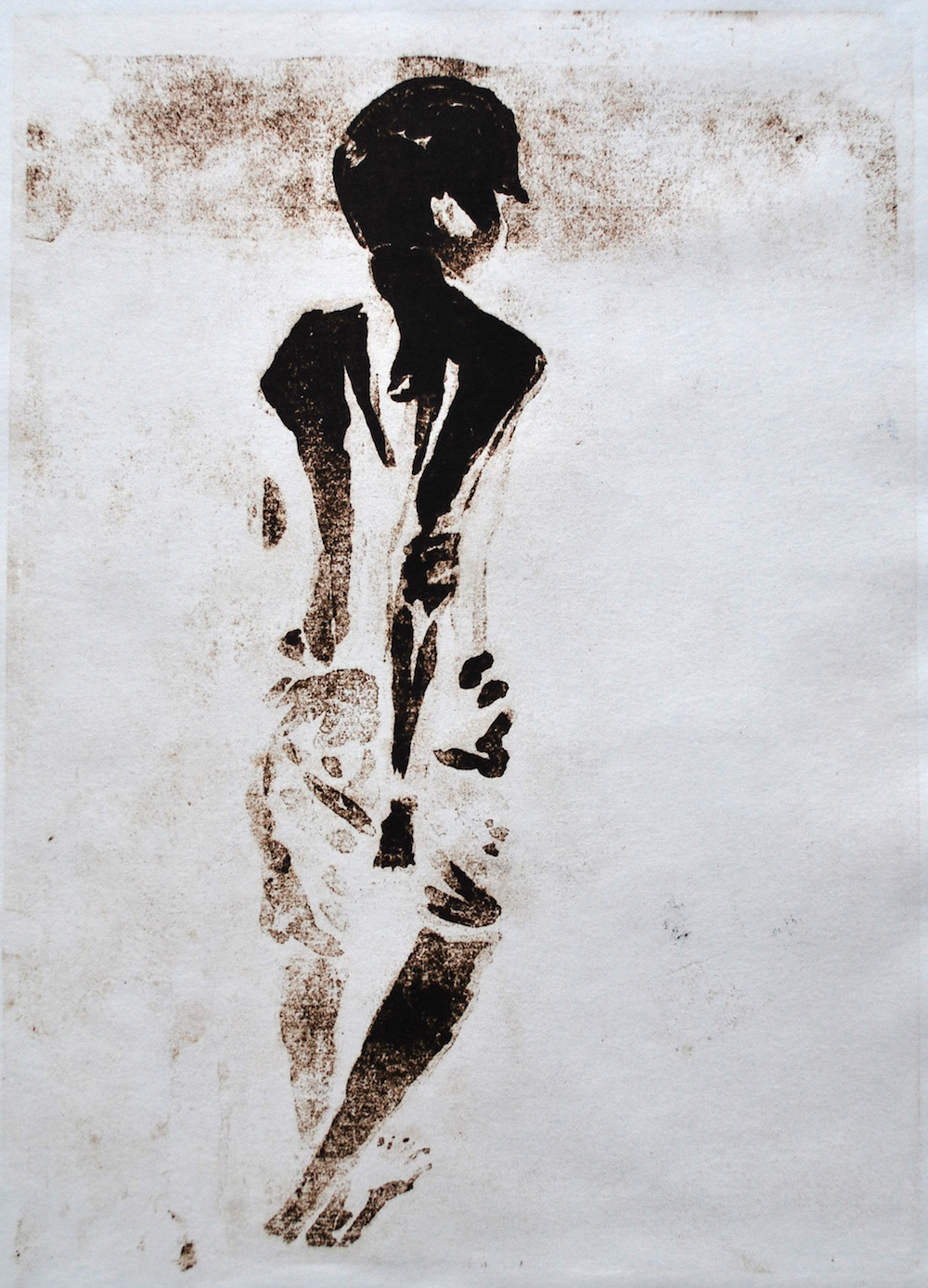 Boy, Transferdruckgrafik, 21 cm x 29 cm