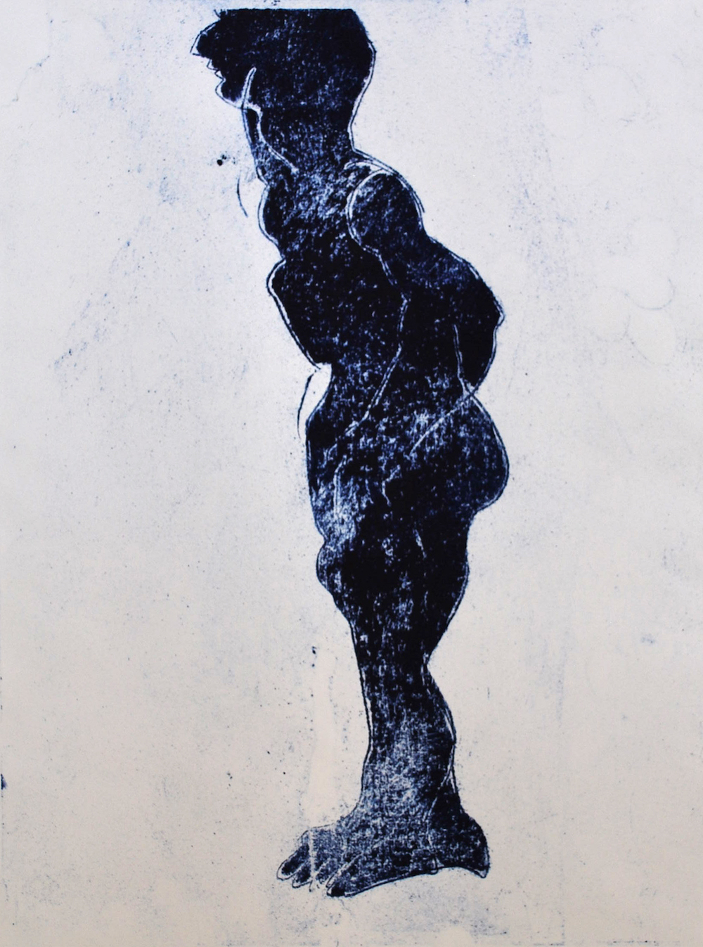 Homunkulus I, Transfergrafik-Druck, 21 cm x 29 cm